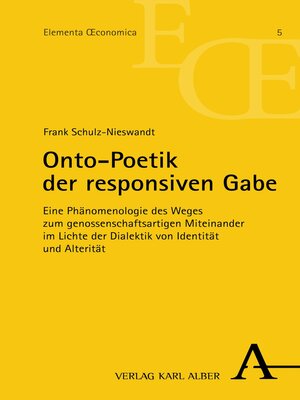 cover image of Onto-Poetik der responsiven Gabe